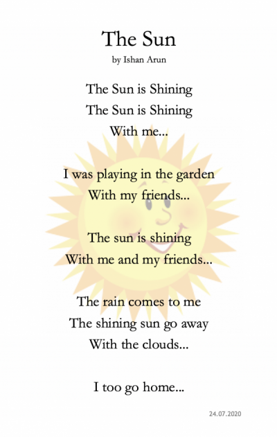 Sun poem